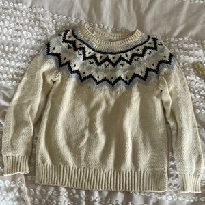 Loft Holiday Sweater - M